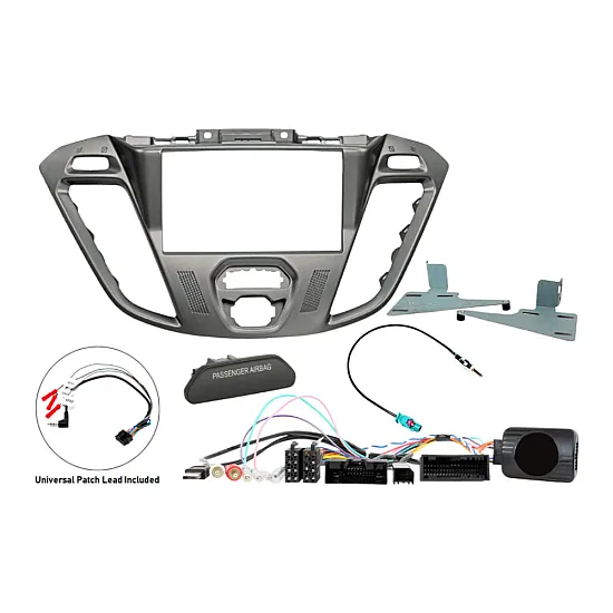 Ford Transit Custom (2016-18) Double DIN Car Stereo Fitting Kit (WITH DISPLAY/ NO DAB)