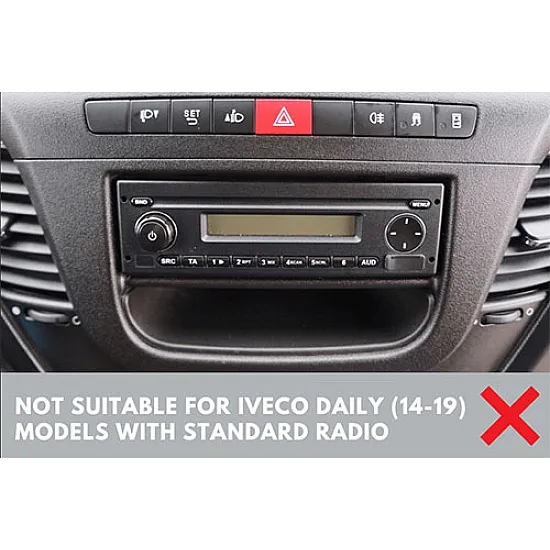 Iveco Daily (2016-2019) Double DIN Car Stereo Fitting Kit (NAVI RADIO) Iveco Daily (2016-2019) Double DIN Car Stereo Fitting Kit (NAVI RADIO)