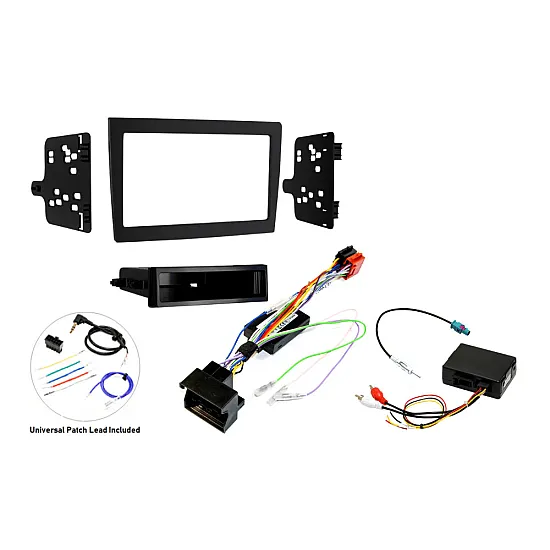 Porsche 987, 997 Single/ Double DIN Car Stereo Upgrade Fitting Kit (WITH BOSE) BLACK Porsche 987, 997 Single/ Double DIN Car Stereo Upgrade Fitting Kit (WITH BOSE) BLACK