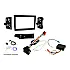 Porsche 987, 997 Single/ Double DIN Car Stereo Upgrade Fitting Kit (WITH BOSE) BLACK