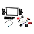 Porsche 987, 997 Single/ Double DIN Car Stereo Fitting Kit (WITH CANBUS IGNITION) SILVER