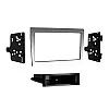 Porsche 987, 997 Single/ Double DIN Car Stereo Fitting Kit (SWC/ BOSE RETENTION) SILVER