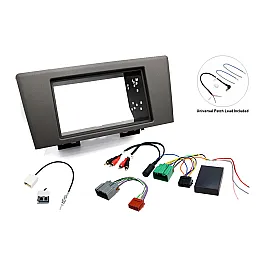 Volvo V70 (2000-2005) Single/Double DIN Car Stereo Fascia SWC Fitting Kit Volvo V70 (2000-2005) Single/Double DIN Car Stereo Fascia SWC Fitting Kit