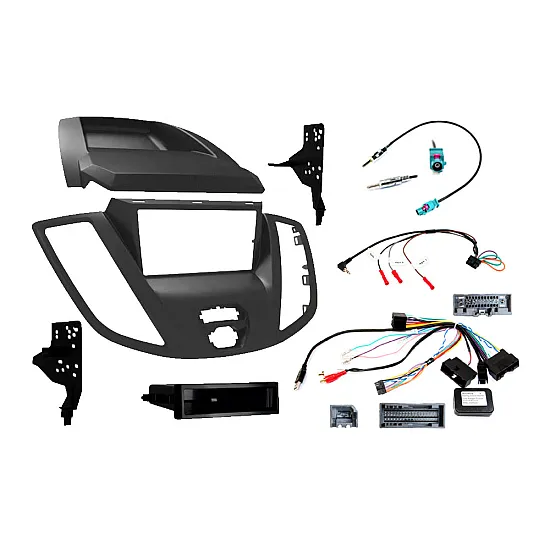 Ford Transit MK8 (2016-2018) Double DIN Car Stereo Fitting Kit (4 INCH DISPLAY)