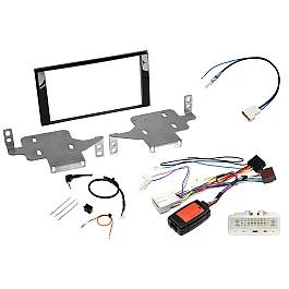 Nissan Juke (2014-2019) Double DIN Car Stereo Upgrade Fitting Kit (GLOSS BLACK)