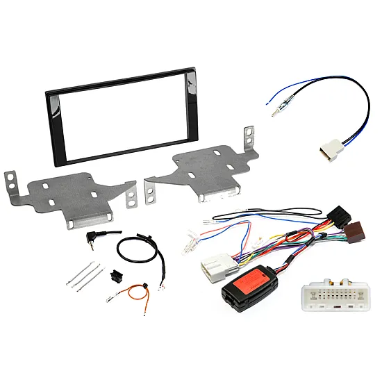 Nissan Juke (2014-2019) Double DIN Car Stereo Upgrade Fitting Kit (GLOSS BLACK) Nissan Juke (2014-2019) Double DIN Car Stereo Upgrade Fitting Kit (GLOSS BLACK)