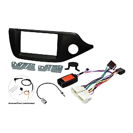 Kia Cee'd JD (2012-2016) Double DIN Car Stereo Fitting Kit (MATT BLACK)