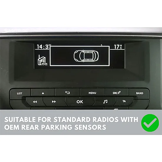 Toyota ProAce Double DIN Car Stereo Fitting Kit (STANDARD WITH PDC)