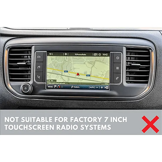 Toyota ProAce Double DIN Car Stereo Fitting Kit (STANDARD WITH PDC)