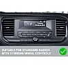 Citroen Dispatch, Peugeot Expert Double DIN Car Stereo Fitting Kit (STANDARD RADIO)