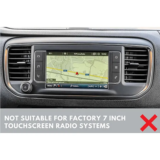 Citroen Dispatch, Peugeot Expert Double DIN Car Stereo Fitting Kit (STANDARD RADIO)