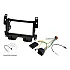 Citroen C3, DS3 Double DIN Car Stereo Fitting Kit (WITH SWC / PDC)
