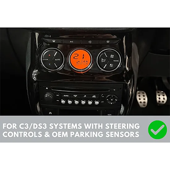 DS Automobiles DS3 (2016-2019) Double DIN Car Stereo Fitting Kit (WITH SWC / PDC) DS Automobiles DS3 (2016-2019) Double DIN Car Stereo Fitting Kit (WITH SWC / PDC)