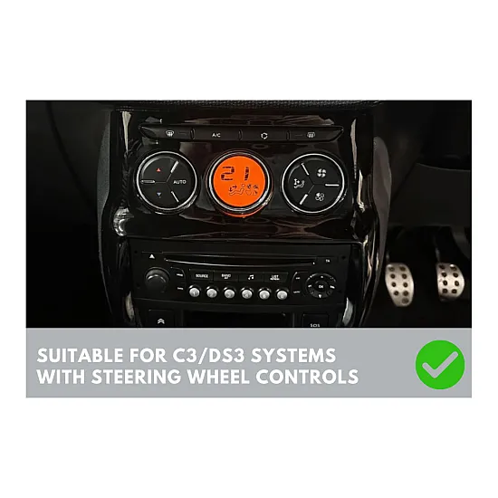 DS Automobiles DS3 (2016-2019) Double DIN Car Stereo Upgrade Fitting Kit