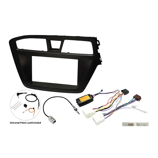 Hyundai i20 (2014-2018) Double DIN Car Stereo Upgrade Fitting Kit (OEM Navigation) Hyundai i20 (2014-2018) Double DIN Car Stereo Upgrade Fitting Kit (OEM Navigation)