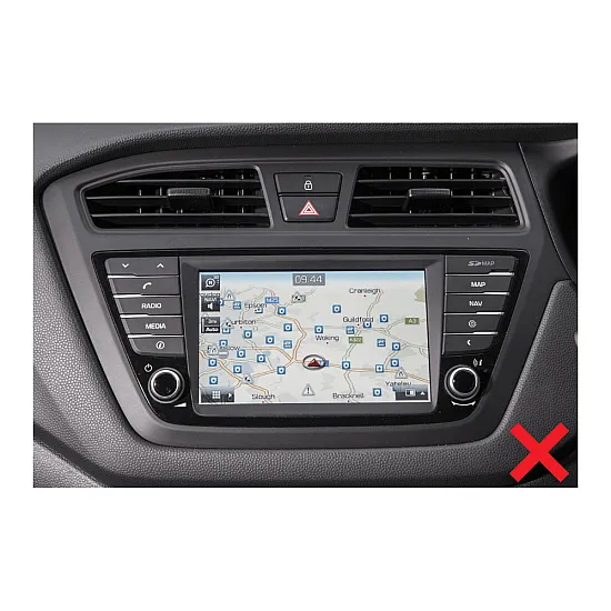 Hyundai i20 (2014-2018) Double DIN Car Stereo Fascia, SWC Upgrade Fitting Kit Hyundai i20 (2014-2018) Double DIN Car Stereo Fascia, SWC Upgrade Fitting Kit