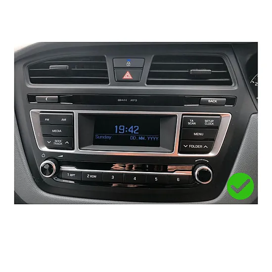 Hyundai i20 (2014-2018) Double DIN Car Stereo Upgrade Fitting Kit (WITHOUT SWC) Hyundai i20 (2014-2018) Double DIN Car Stereo Upgrade Fitting Kit (WITHOUT SWC)