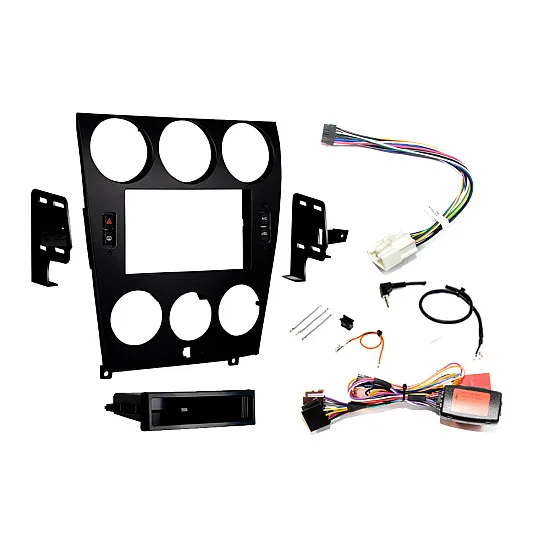 Mazda 6 (2006-2008) Single/Double DIN Stereo Upgrade Fitting Kit (CLIMATE CONTROL RETENTION) Mazda 6 (2006-2008) Single/Double DIN Stereo Upgrade Fitting Kit (CLIMATE CONTROL RETENTION)