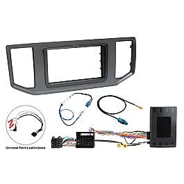 VW Crafter (2017-2023) Double DIN Car Stereo Fitting Kit (With SWC)