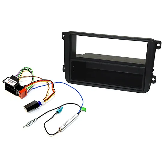 SEAT Toldeo (2005-2020) Single DIN Car Stereo Upgrade Fitting kit Single Fakra