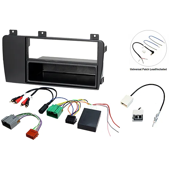 Volvo S60, V70, XC70 Single/Double DIN Car Stereo Fitting Upgrade Kit with SWC
