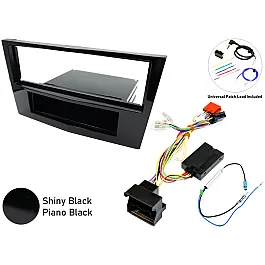 Vauxhall Corsa D 2006-2014 Single DIN Car Stereo Fascia SWC Fitting Kit (GLOSS BLACK/ PIANO BLACK) Vauxhall Corsa D 2006-2014 Single DIN Car Stereo Fascia SWC Fitting Kit (GLOSS BLACK/ PIANO BLACK)