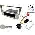 Vauxhall Corsa D 2006 - 2014 Single DIN Car Stereo Fascia, SWC Fitting Kit (CHAMPAGNE BEIGE/ STONE)