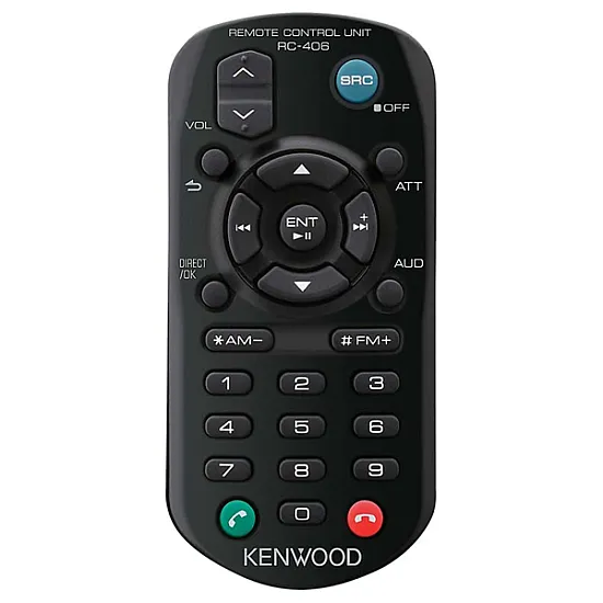 Kenwood KCA-RC406 - Car Stereo Radio IR Remote Control for Kenwood Receivers Kenwood KCA-RC406 - Car Stereo Radio IR Remote Control for Kenwood Receivers