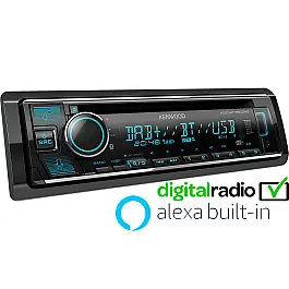 Kenwood KDC-BT760DAB 1DIN Car Stereo  - CD USB DAB+ Bluetooth Amazon Alexa Ready Kenwood KDC-BT760DAB 1DIN Car Stereo  - CD USB DAB+ Bluetooth Amazon Alexa Ready