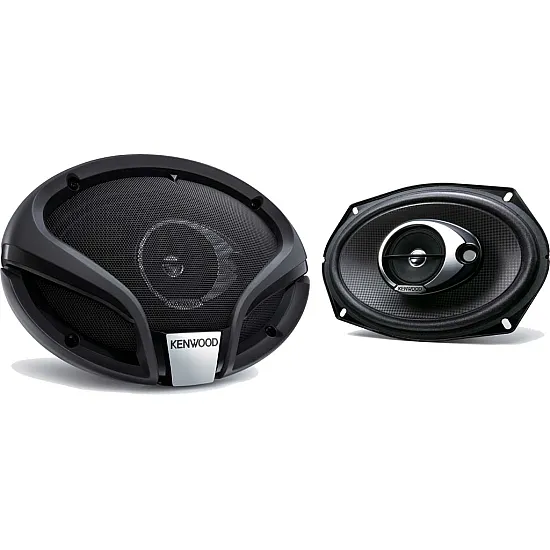Kenwood KFC-M6934A - 6x9" 3-Way 360W Car Audio Flush Mount Speakers System Kenwood KFC-M6934A - 6x9" 3-Way 360W Car Audio Flush Mount Speakers System