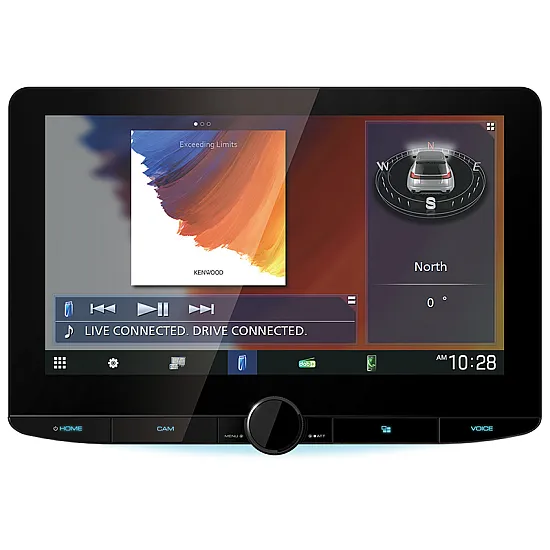 Kenwood DNR992RVS Car Stereo - 10.1" Floating Screen - Navigation System - Wireless Apple Carplay - Android Auto - DAB+ Kenwood DNR992RVS Car Stereo - 10.1" Floating Screen - Navigation System - Wireless Apple Carplay - Android Auto - DAB+