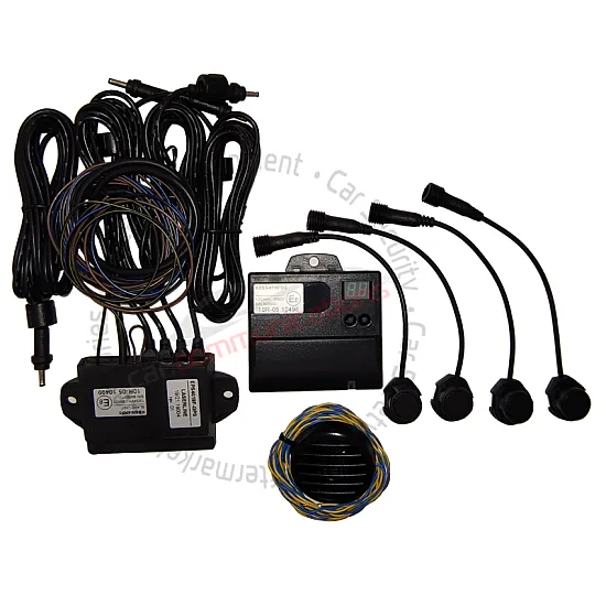 Laserline EPS4019F-GPS - 4-Way Wireless Front Parking Sensor System - 16mm to 18mm Laserline EPS4019F-GPS - 4-Way Wireless Front Parking Sensor System - 16mm to 18mm