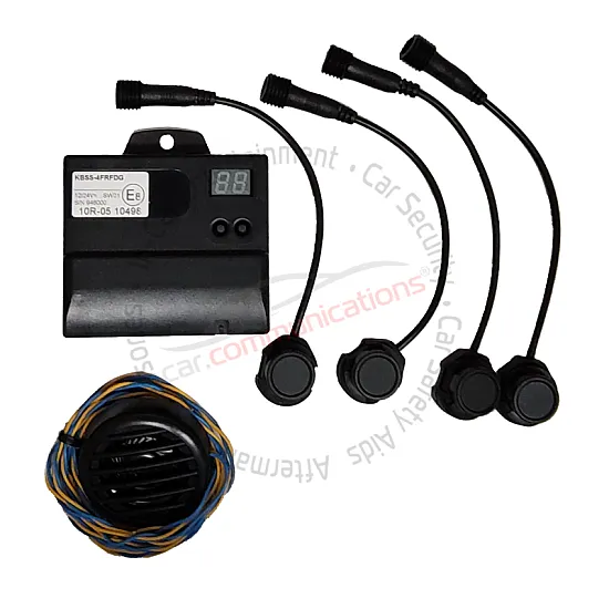 Laserline EPS4019F-GPS - 4-Way Wireless Front Parking Sensor System - 16mm to 18mm Laserline EPS4019F-GPS - 4-Way Wireless Front Parking Sensor System - 16mm to 18mm