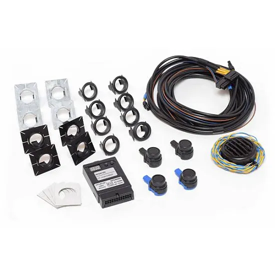 Laserline EPS4012F - 4-Way 18mm Car Audio Front Parking Sensors Laserline EPS4012F - 4-Way 18mm Car Audio Front Parking Sensors