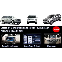 Land Rover Discovery 4 with Generation 3 Headunit 2011> Rear Camera Kit