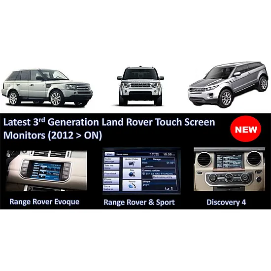 Land Rover Discovery 4 with Generation 3 Headunit 2011> Rear Camera Kit Land Rover Discovery 4 with Generation 3 Headunit 2011> Rear Camera Kit