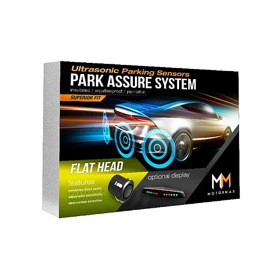 Rear Audible Parking Sensors - Flat Head - MM01MB Rear Audible Parking Sensors - Flat Head - MM01MB