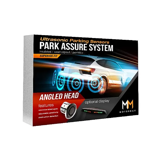 Rear Audible Parking Sensors - Angled Head Set - MM05MB Rear Audible Parking Sensors - Angled Head Set - MM05MB