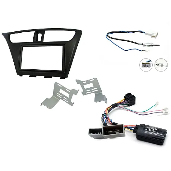 Connects2 Car Stereo Fitting Kit Double DIN Facia Radio Installation For Honda - CTKHD06L Connects2 Car Stereo Fitting Kit Double DIN Facia Radio Installation For Honda - CTKHD06L