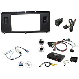 Connects2 Car Stereo Fitting Kit Double DIN Facia Radio Installation For Land Rover - CTKLR01