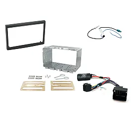 Connects2 Car Stereo Fitting Kit Double DIN Facia Radio Installation For Peugeot - CTKPE03