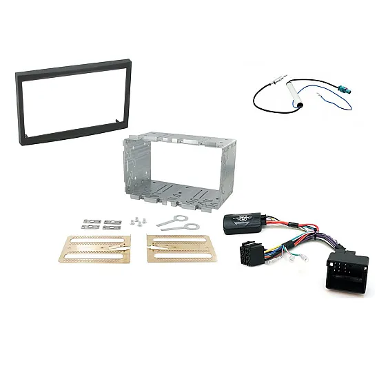 Connects2 Car Stereo Fitting Kit Double DIN Facia Radio Installation For Peugeot - CTKPE03