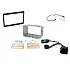 Connects2 Car Stereo Fitting Kit Double DIN Facia Radio Installation For Peugeot - CTKPE03