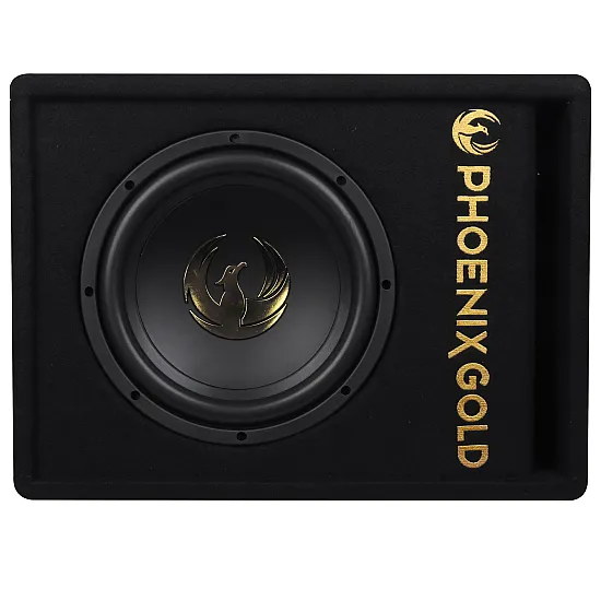 Phoenix Gold Z10AB Z-Series 10 inch Active Subwoofer 200W Bass Box Phoenix Gold Z10AB Z-Series 10 inch Active Subwoofer 200W Bass Box