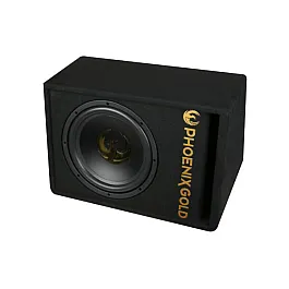 Phoenix Gold Z12AB Z-Series 12 inch Active Subwoofer 500W Bass Box