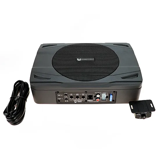 Phoenix Gold Z880 Z-Series 8 inch Slim Under seat Amplified Subwoofer Phoenix Gold Z880 Z-Series 8 inch Slim Under seat Amplified Subwoofer