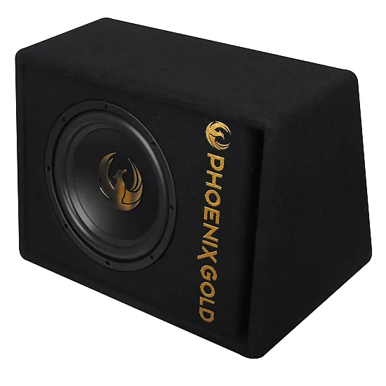 Phoenix Gold Z8AB Z-Series 8 inch Active Subwoofer 500W Bass Box Phoenix Gold Z8AB Z-Series 8 inch Active Subwoofer 500W Bass Box
