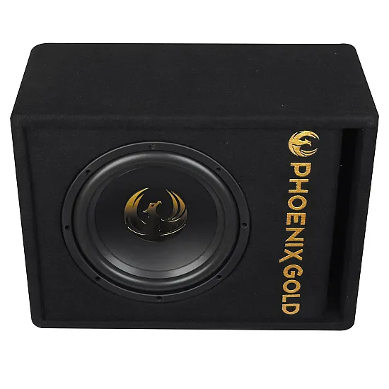 Phoenix Gold Z8AB Z-Series 8 inch Active Subwoofer 500W Bass Box Phoenix Gold Z8AB Z-Series 8 inch Active Subwoofer 500W Bass Box