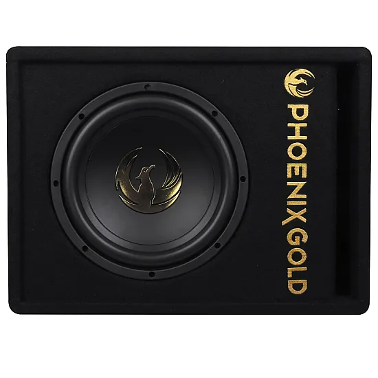Phoenix Gold Z8AB Z-Series 8 inch Active Subwoofer 500W Bass Box Phoenix Gold Z8AB Z-Series 8 inch Active Subwoofer 500W Bass Box