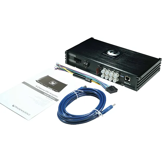 Phoenix Gold ZDAPVW1 4 Channel Car Amplifier & Wiring Kit for Volkswagen (with no OEM Amp) Phoenix Gold ZDAPVW1 4 Channel Car Amplifier & Wiring Kit for Volkswagen (with no OEM Amp)